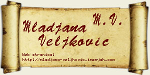 Mlađana Veljković vizit kartica
